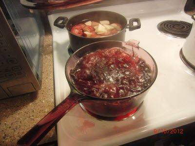 Cooking Beets For Borsch