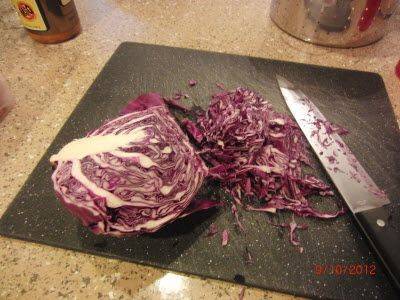 Red Cabbage For Borsch